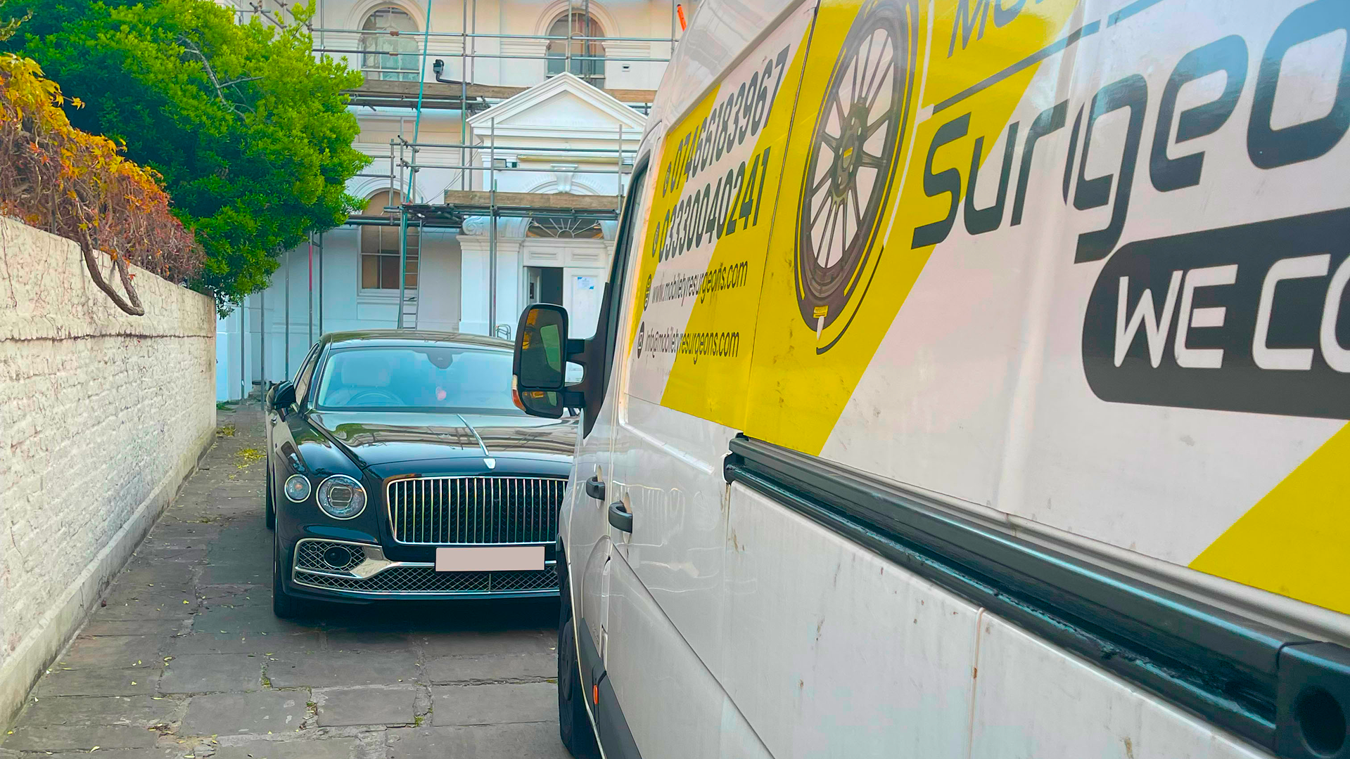 mobile tyre fitting in East London