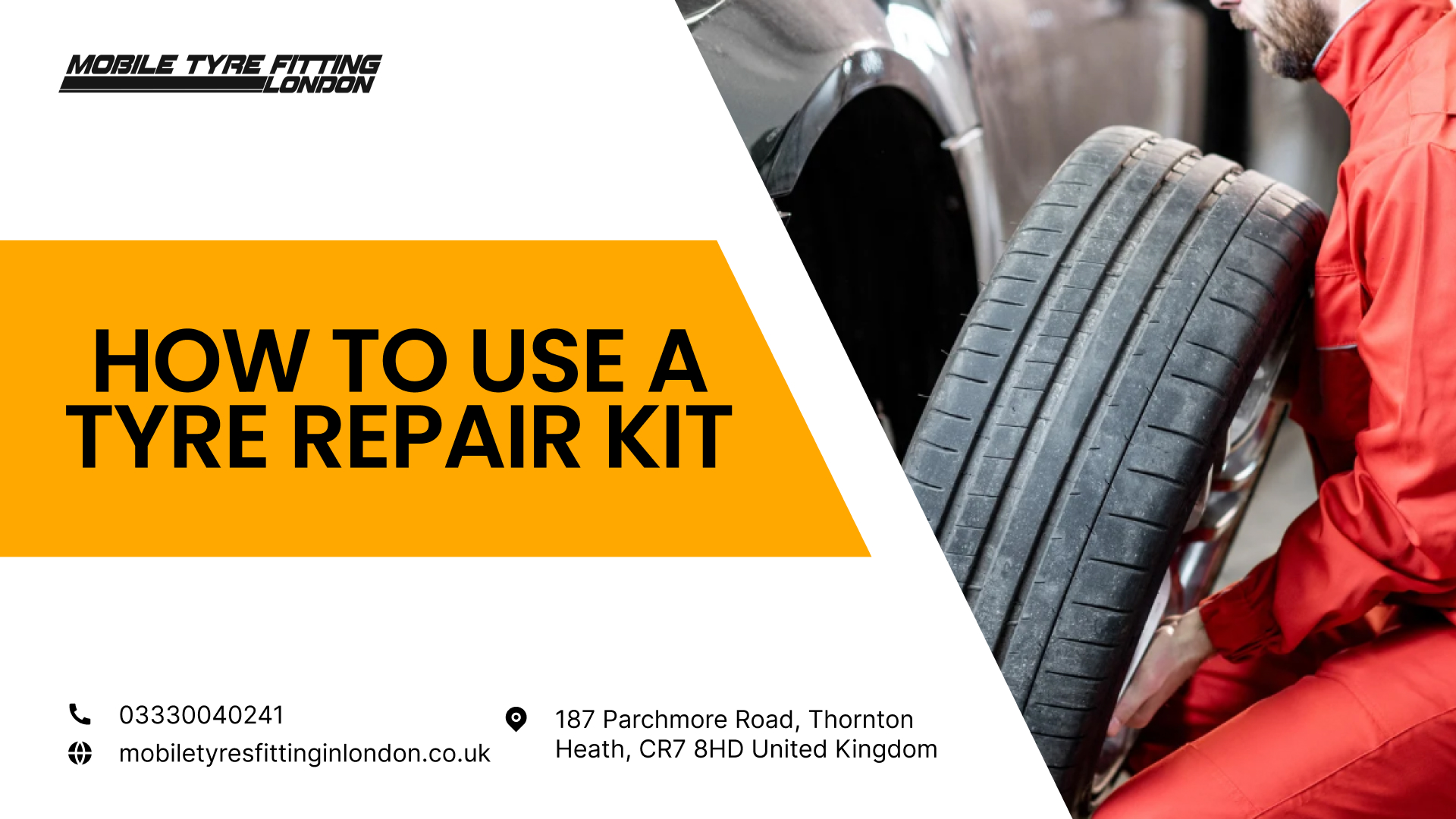 How to Use a Tyre Repair Kit
